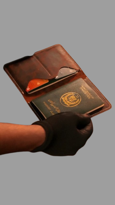 Handcrafted Brown Leather Wallet