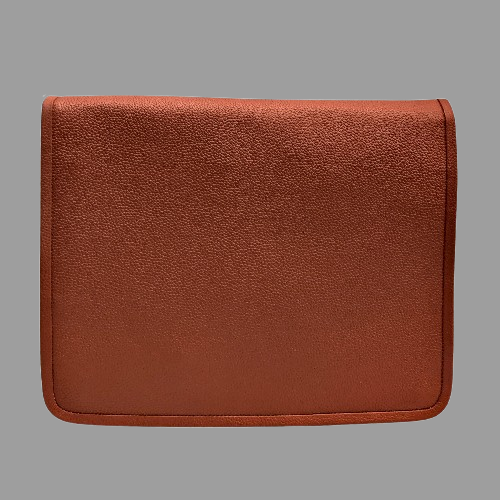 Premium Brown Leather Messenger Laptop Bag