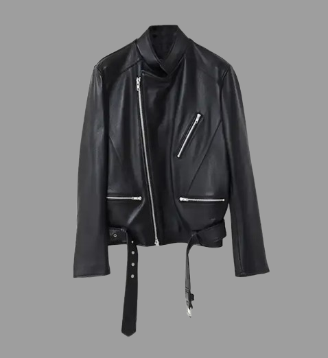 Women's Collar Edge Black Rider Jacket