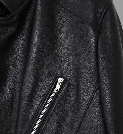 Women's Collar Edge Black Rider Jacket
