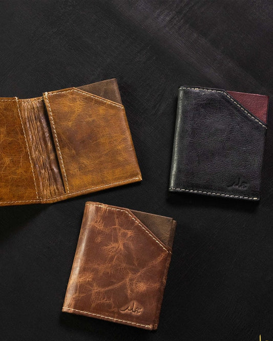 Rustic Minimalist Leather Wallet