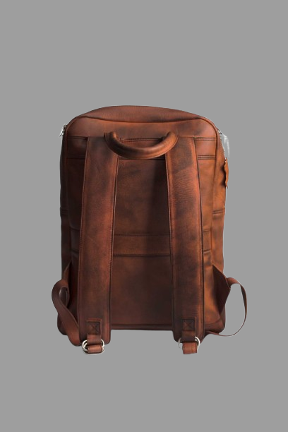 Heritage Leather Backpack – Vintage Brown