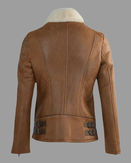 Women's B-3 Aviator Sheepskin Jacket