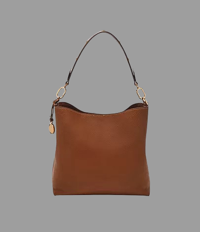 Jessie Leather Bucket Shoulder Bag