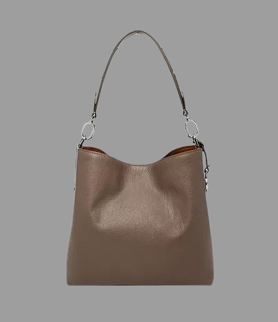 Jessie Leather Bucket Shoulder Bag