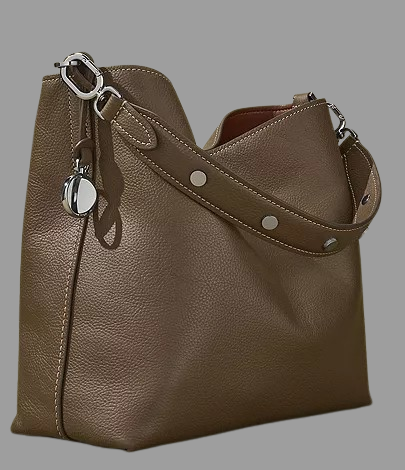 Jessie Leather Bucket Shoulder Bag