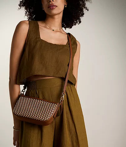 Jolie Leather Small Crossbody Bag