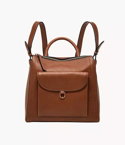 Parker Leather Small Backpack