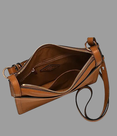 Taryn Leather Crossbody Bag