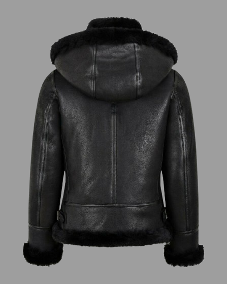 Women's B3 Bomber Shearling Leather Jacket