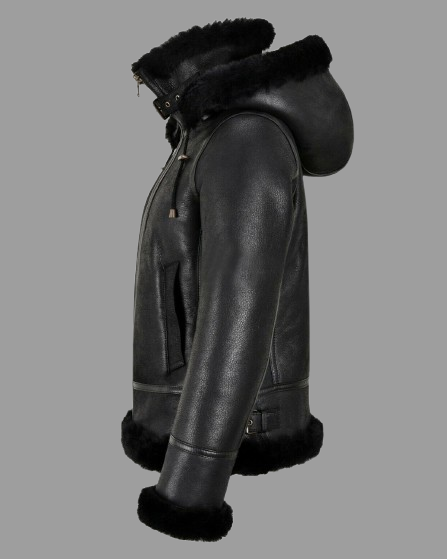 Women's B3 Bomber Shearling Leather Jacket