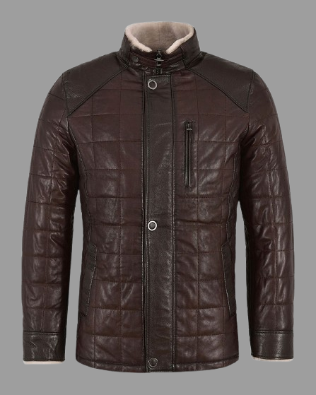 Todd Bomber Leather Jacket