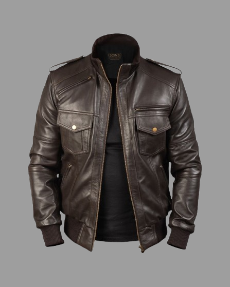 Frank Bomber Leather Jacket